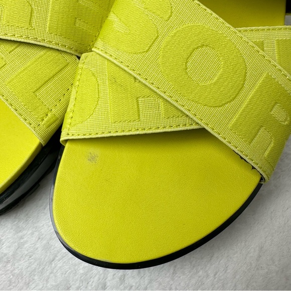 Sorel Green Sandal Woman's  Slip On Platform Adjustable Stretchy Straps  SZ 8 - Picture 11 of 13